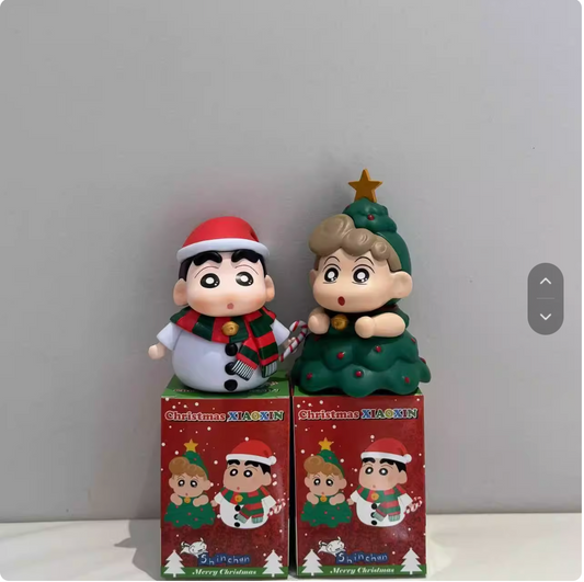 Christmas Shin-chan Xiaokui doll figurine AA8