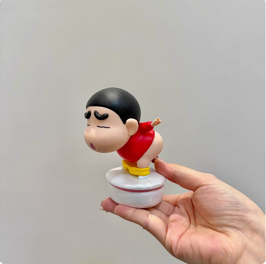 Shinchan pouty figure trendy desktop ornaments cute (AA26)