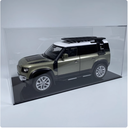 1:18 Land Rover Defender Green + Dust Cover BB24