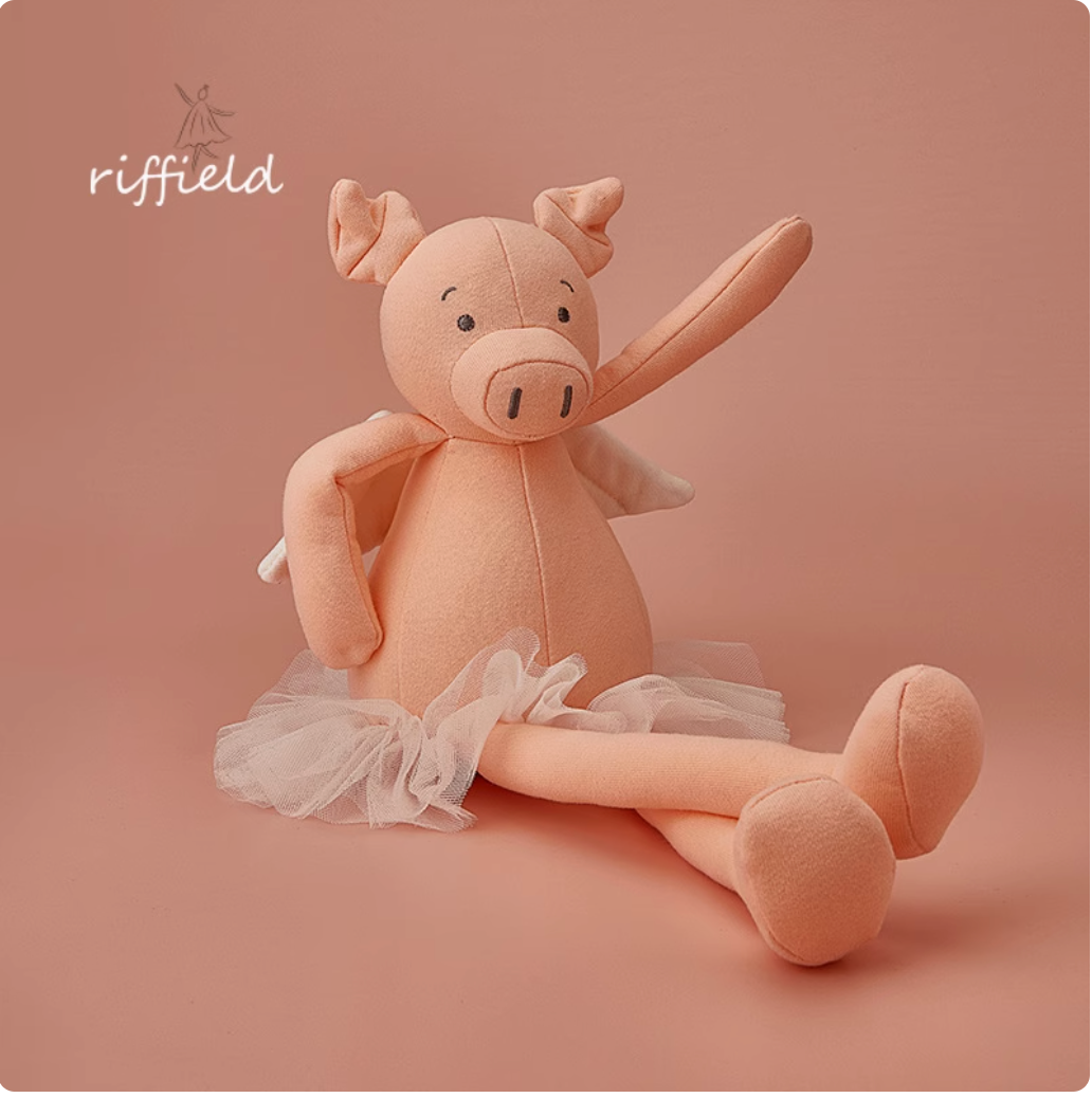 Riffield pink piggy Doll 40 Cm (DD17)