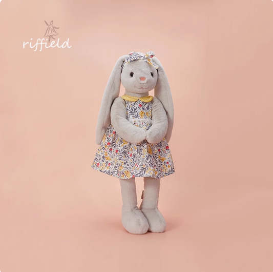 rabbit wearing a floral skirt cute Doll  (DD20)