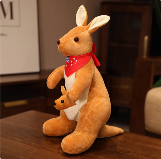Mother and Child Kangaroo Doll 32CM (DD26)