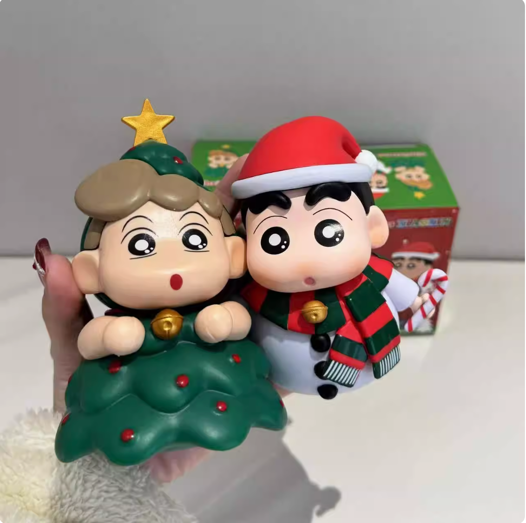 Christmas Shin-chan Xiaokui doll figurine AA8