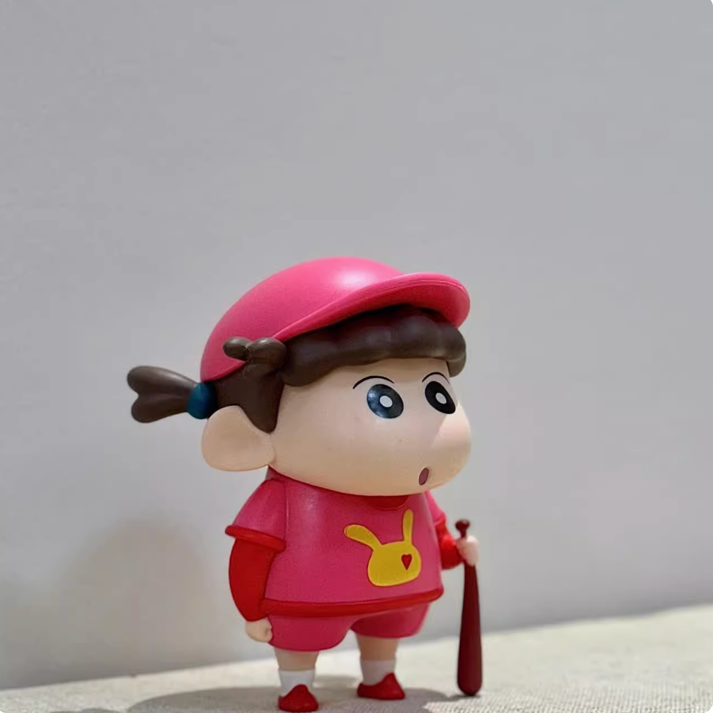 Baseball Nini Crayon Shin-chan series Kasukabe Sakurada small 16cm AA12