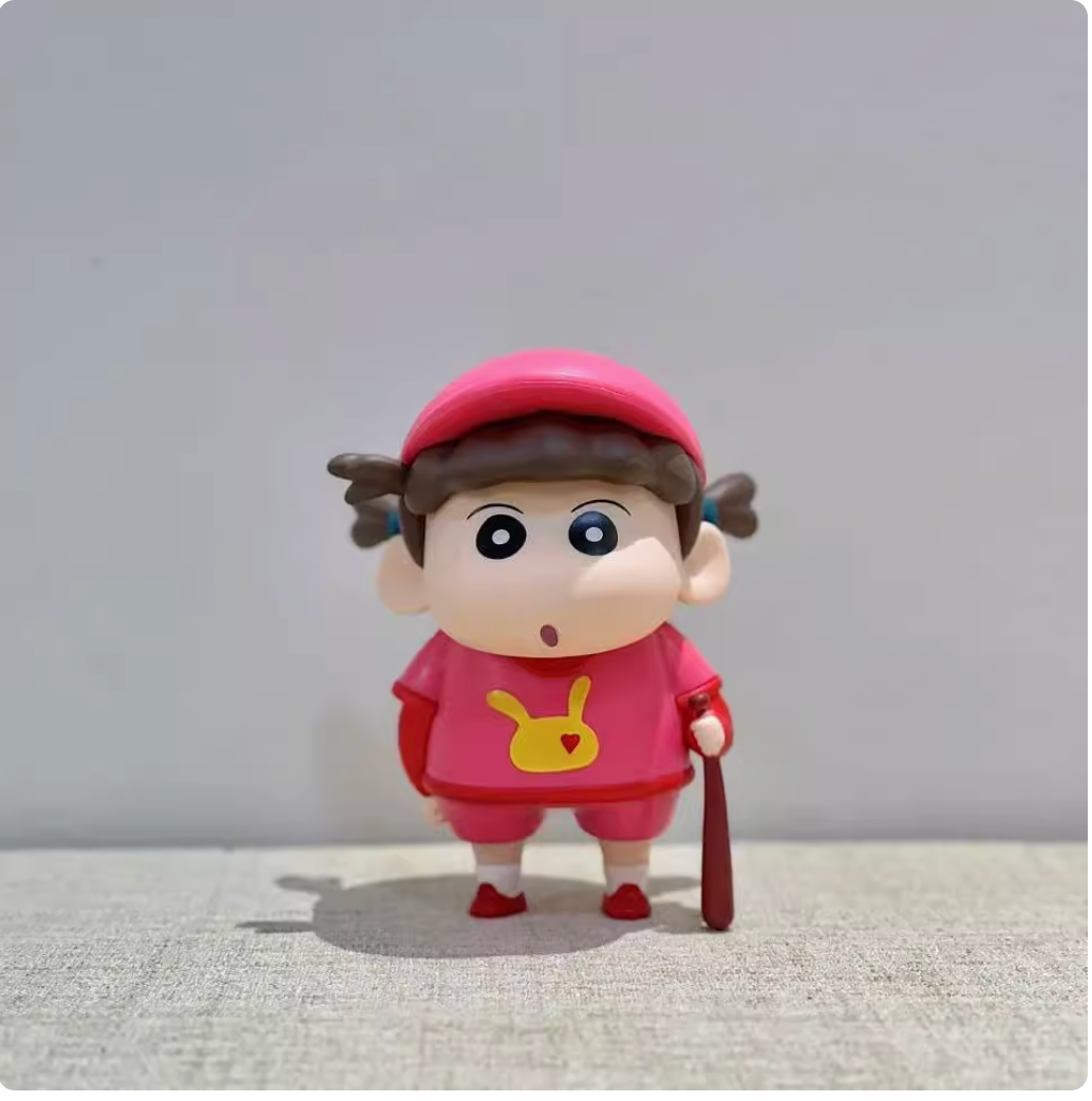 Baseball Nini Crayon Shin-chan series Kasukabe Sakurada small 16cm AA12