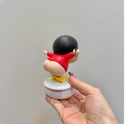 Shinchan pouty figure trendy desktop ornaments cute (AA26)
