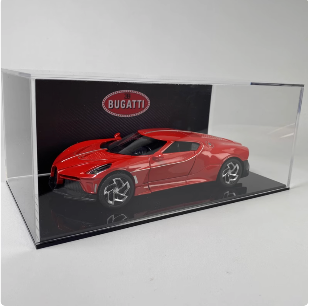 Bugatti sports car model simulation 1:24 BB9