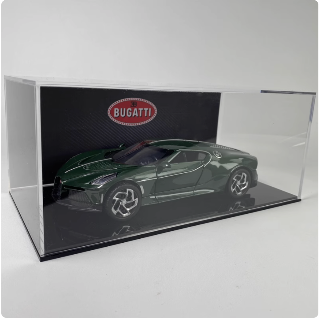 Bugatti sports car model simulation 1:24 BB9