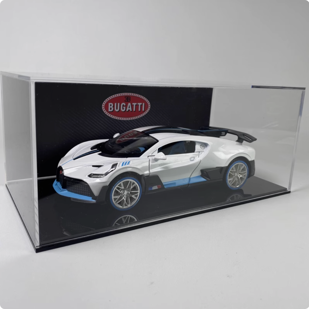 Bugatti sports car model simulation 1:24 BB9
