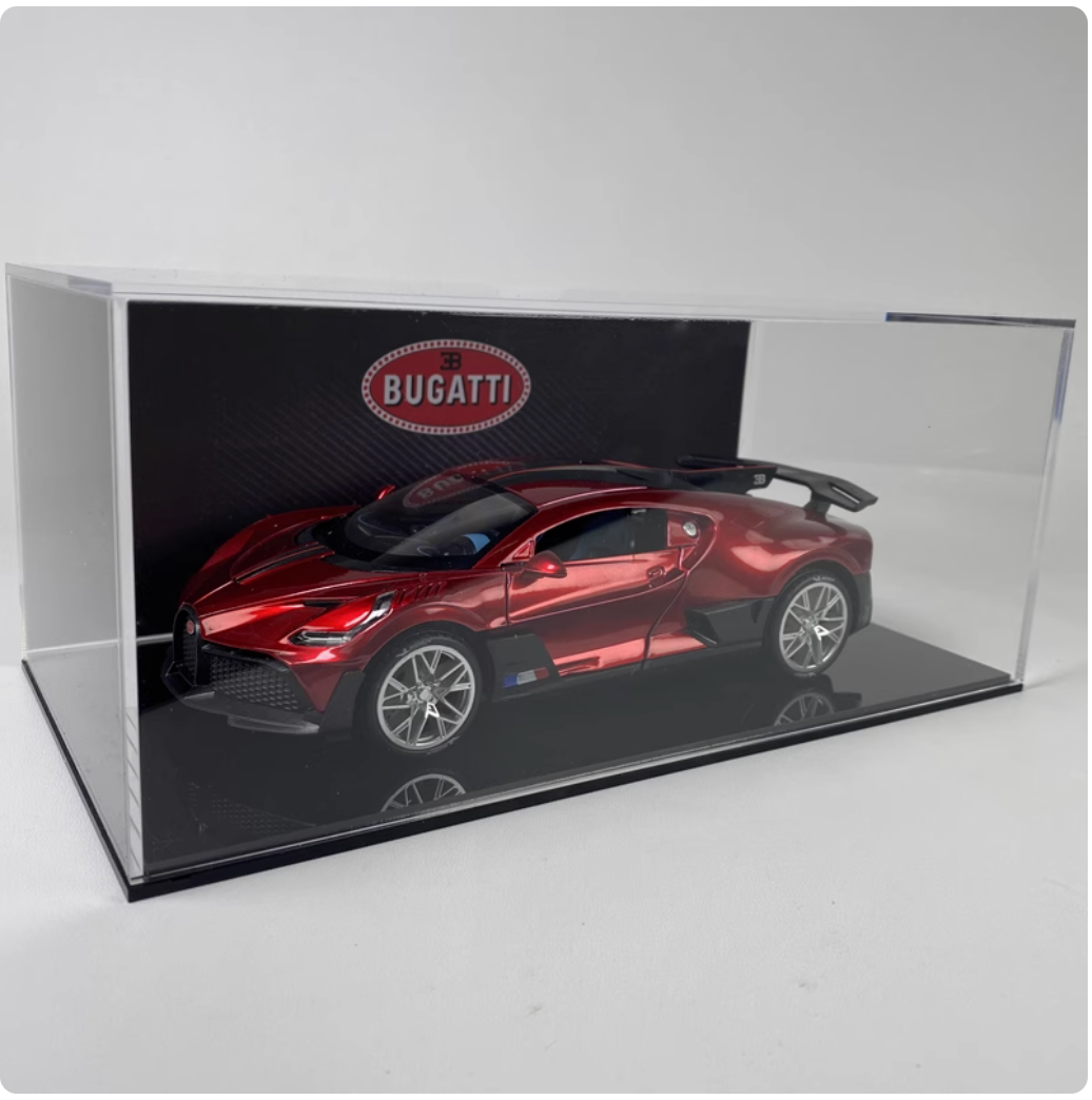 Bugatti sports car model simulation 1:24 BB9