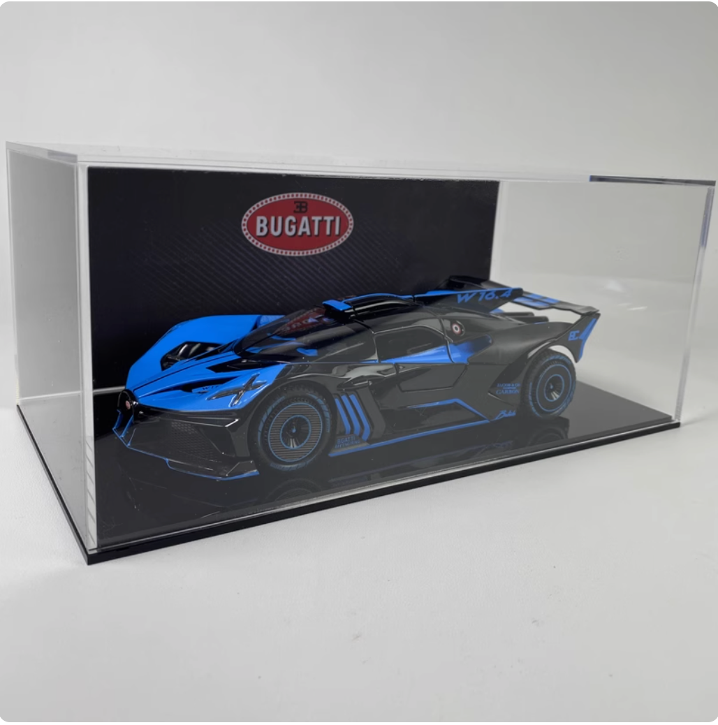 Bugatti sports car model simulation 1:24 BB9