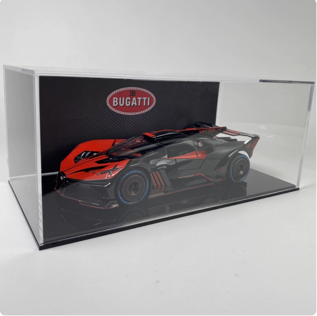 Bugatti sports car model simulation 1:24 BB9