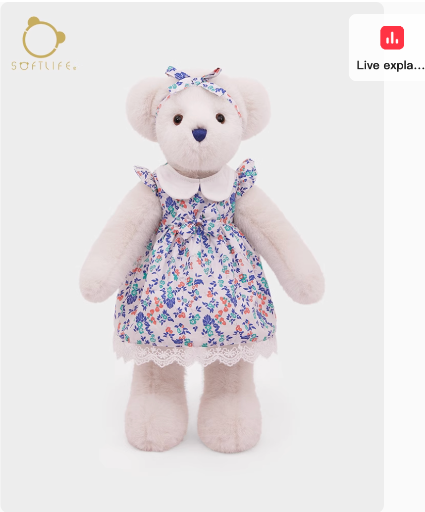 Softlife Midsummer Bear Companion Doll-Kama Bear (DD10)