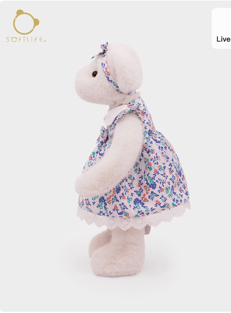 Softlife Midsummer Bear Companion Doll-Kama Bear (DD10)