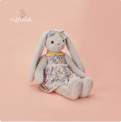rabbit wearing a floral skirt cute Doll  (DD20)