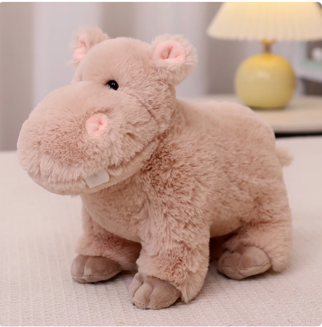Hippopotamus Soothing doll 25CM (DD29)