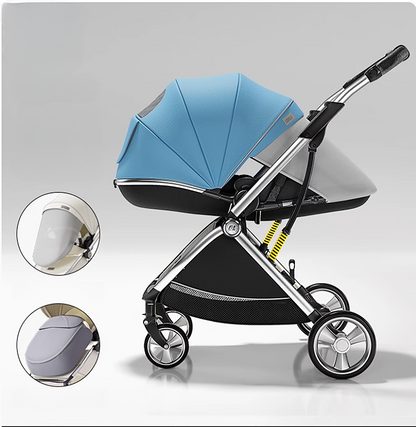 Belle baby stroller can sit or lie down Stroller MM2