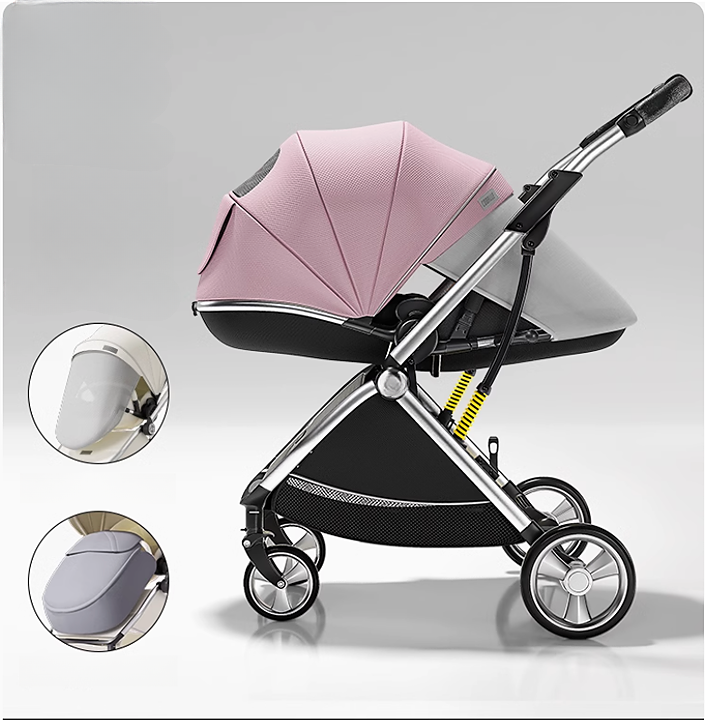 Belle baby stroller can sit or lie down Stroller MM2